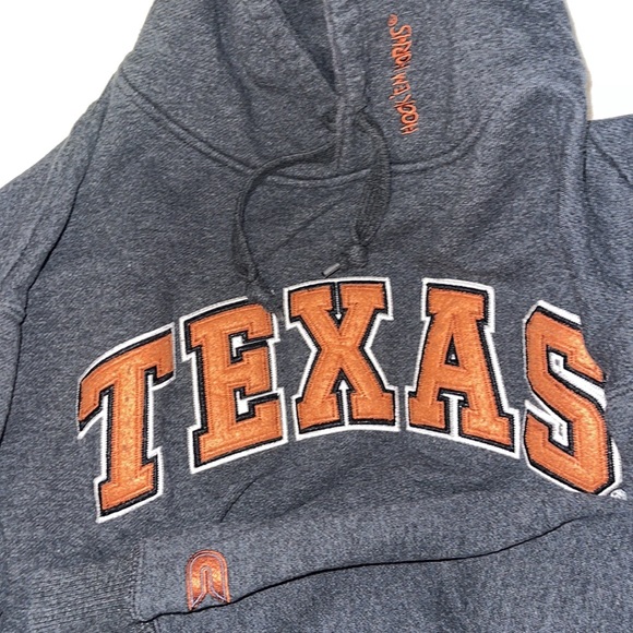 dark gray vintage longhorn hoodie - Picture 3 of 3